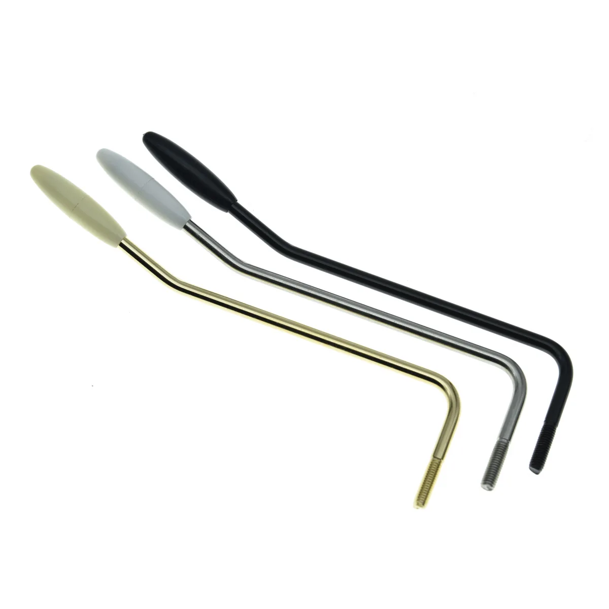 4.6mm Stainless Steel American Threading Tremolo Trem Arm Fits American or Mexican Standard/Vintage Strat Nickel with 3 Tips
4.6mm Stainless Steel American Threading Tremolo Trem Arm Fits American or Mexican Standard/Vintage Strat Nickel with 3 Tips