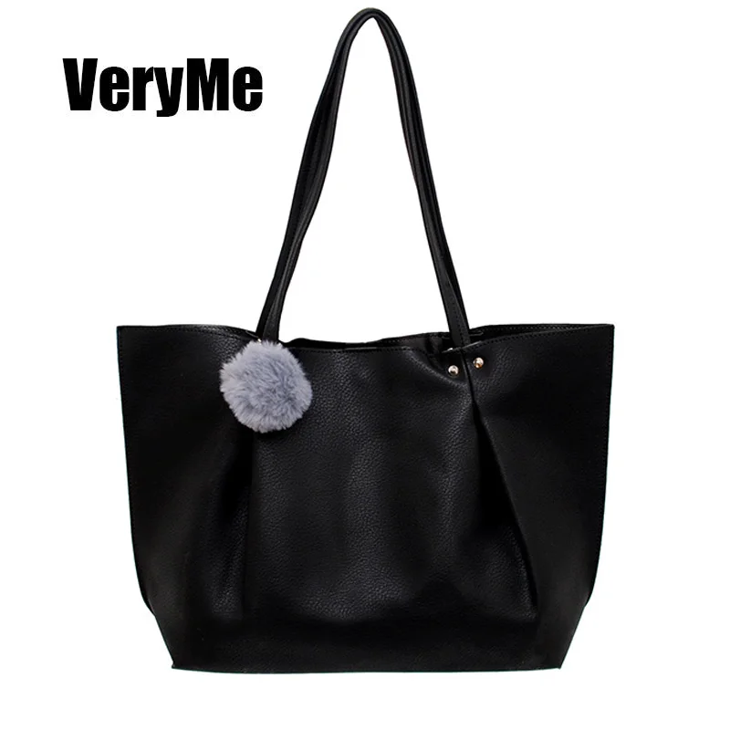 VeryMe Simple Leather Shoulder Bags For Women Large Capacity Crossbody Bags Classic Ladies Bucket Handbag Female Torebka Damska
VeryMe Simple Leather Shoulder Bags For Women Large Capacity Crossbody Bags Classic Ladies Bucket Handbag Female Torebka Damska