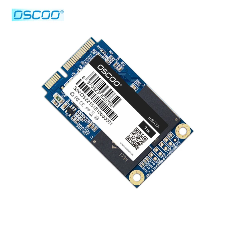 Oscoo MLC SSD 64 ГБ 120 128 240 mSATA твердотельный диск SATA III 256 500 512 1 ТБ ssd жесткий для ноутбука