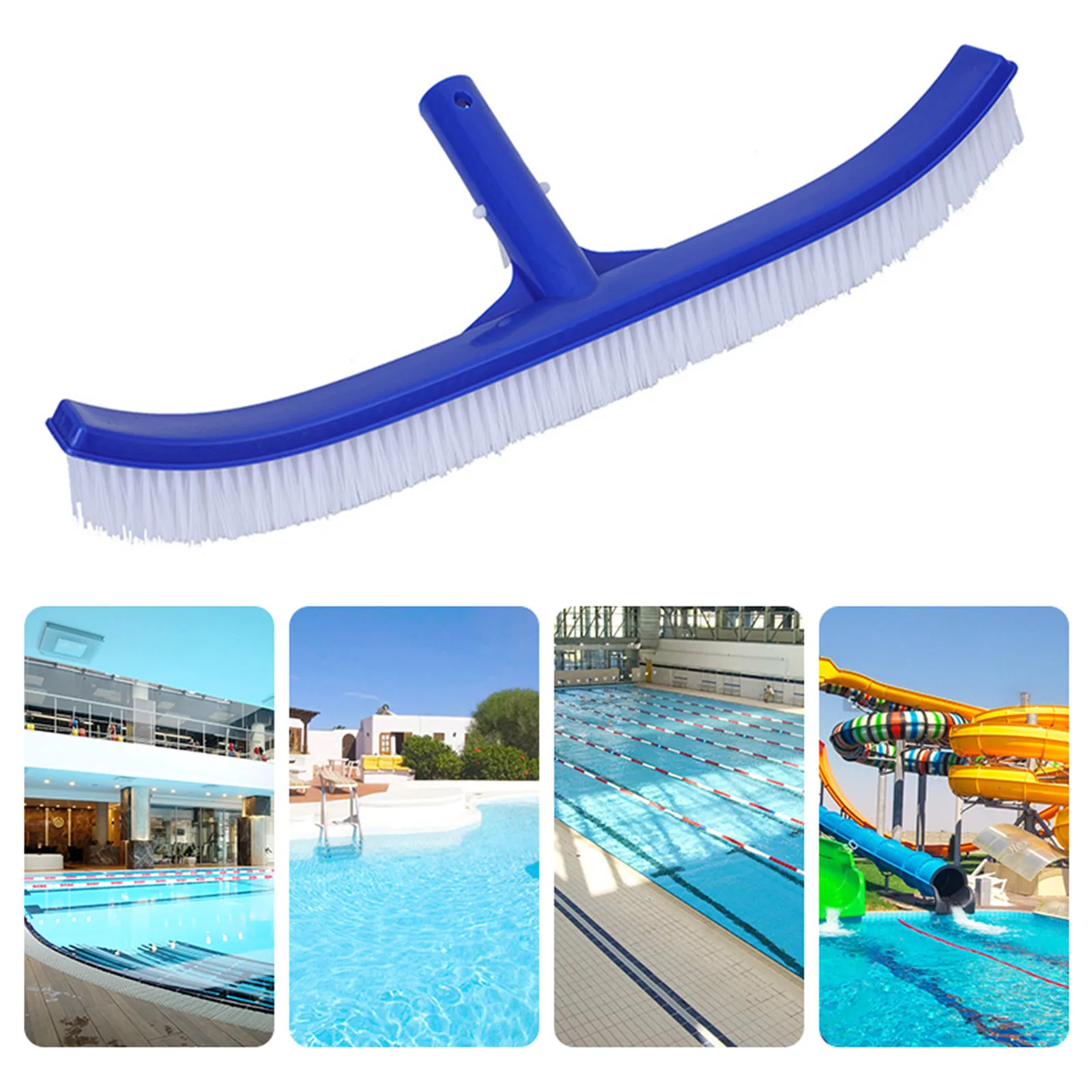 18 inch Swimming Pool Brush Head Cleaning Tools Spa Wall Floor Bristles Cleaner Outdoor Bathing Tub SPA Cleaning Equipment
18 inch Swimming Pool Brush Head Cleaning Tools Spa Wall Floor Bristles Cleaner Outdoor Bathing Tub SPA Cleaning Equipment