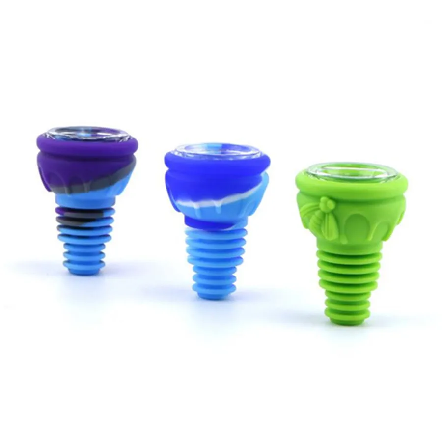 10PCS Pack Silicone Shisha Bowl 14mm Titanuim Nail High Temperature Hookah Bowls Tobacco Pipe Cream Smoking Accessories
10PCS Pack Silicone Shisha Bowl 14mm Titanuim Nail High Temperature Hookah Bowls Tobacco Pipe Cream Smoking Accessories