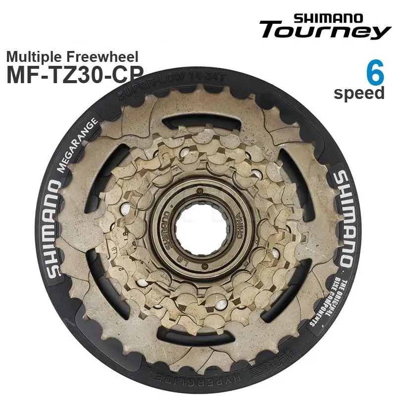 SHIMANO TOURNEY MF-TZ30-CP 6 скоростей MTB, несколько свободных колес, Металлическая резьба, звездочка 14-34T, запчасти для велосипеда
SHIMANO TOURNEY MF-TZ30-CP 6 скоростей MTB, несколько свободных колес, Металлическая резьба, звездочка 14-34T, запчасти для велосипеда