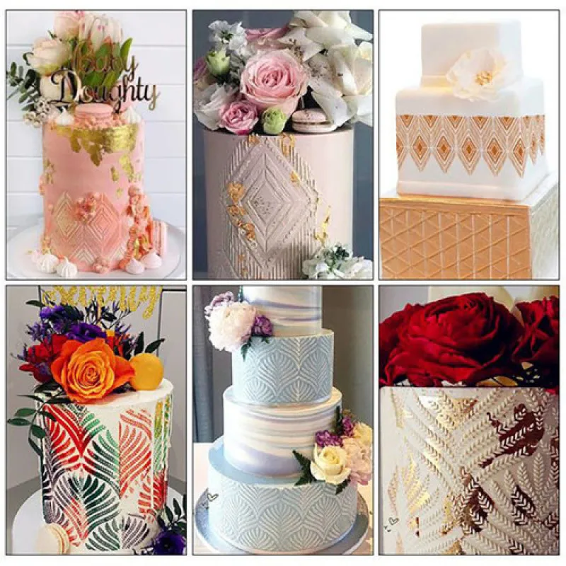 DIY Bohemian Style Plastic Sugar Sieve Mold Fondant Printing Mold Hollow Wedding Cake Edge Decoration Template Baking Tools
DIY Bohemian Style Plastic Sugar Sieve Mold Fondant Printing Mold Hollow Wedding Cake Edge Decoration Template Baking Tools