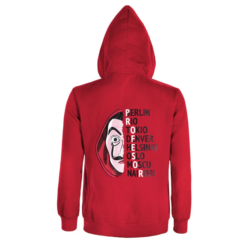 LCDP Series La Casa De Papel Red Hoodies Money Heist Professor Sweatershirt Dali Suit Money Heist Hot The House of Paper
LCDP Series La Casa De Papel Red Hoodies Money Heist Professor Sweatershirt Dali Suit Money Heist Hot The House of Paper