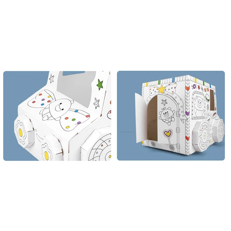 Kids DIY Doodle Hand-Painted Graffiti Car 3D Origami Paper Art Craft Assemble Toys Baby Educational Interactive Toys
Kids DIY Doodle Hand-Painted Graffiti Car 3D Origami Paper Art Craft Assemble Toys Baby Educational Interactive Toys
