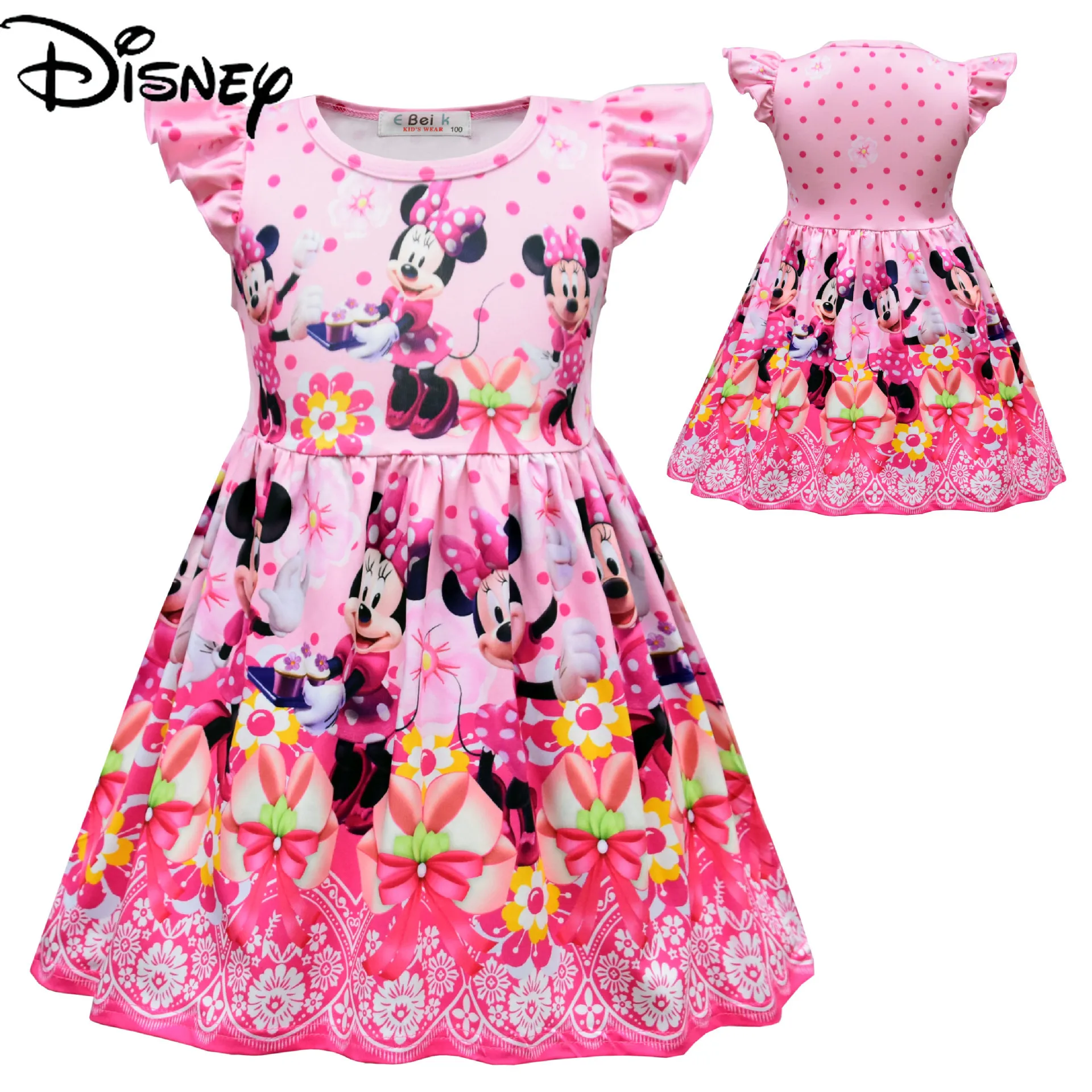 Disney Mickey Mouse Flying Sleeve Milk Ice Silk Girls Dress Birthday Party Kids Skirt girls clothes kids dress
Disney Mickey Mouse Flying Sleeve Milk Ice Silk Girls Dress Birthday Party Kids Skirt girls clothes kids dress