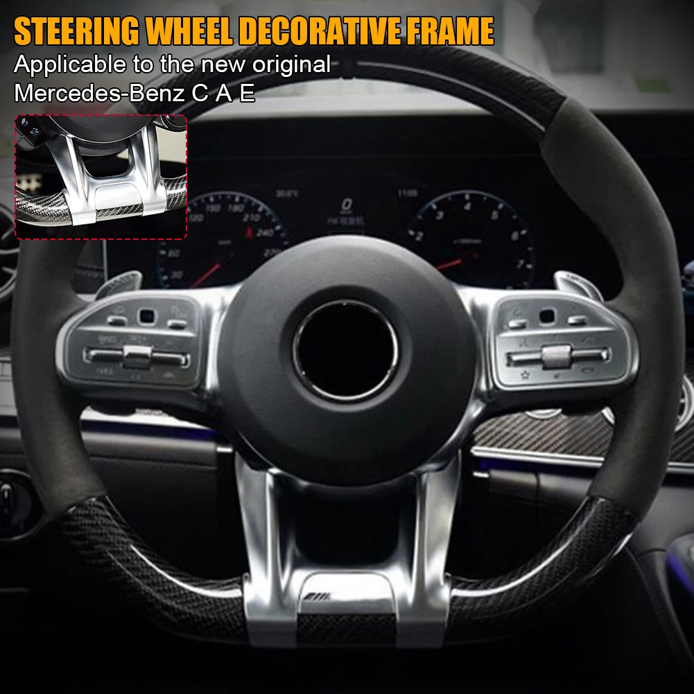 Car Steering Flat Wheel Lower Trim Cover ABS Plastic For Mercedes Benz AMG A B C E G Class GLS CLA W205 W177 W213 2019 2020 2021
Car Steering Flat Wheel Lower Trim Cover ABS Plastic For Mercedes Benz AMG A B C E G Class GLS CLA W205 W177 W213 2019 2020 2021