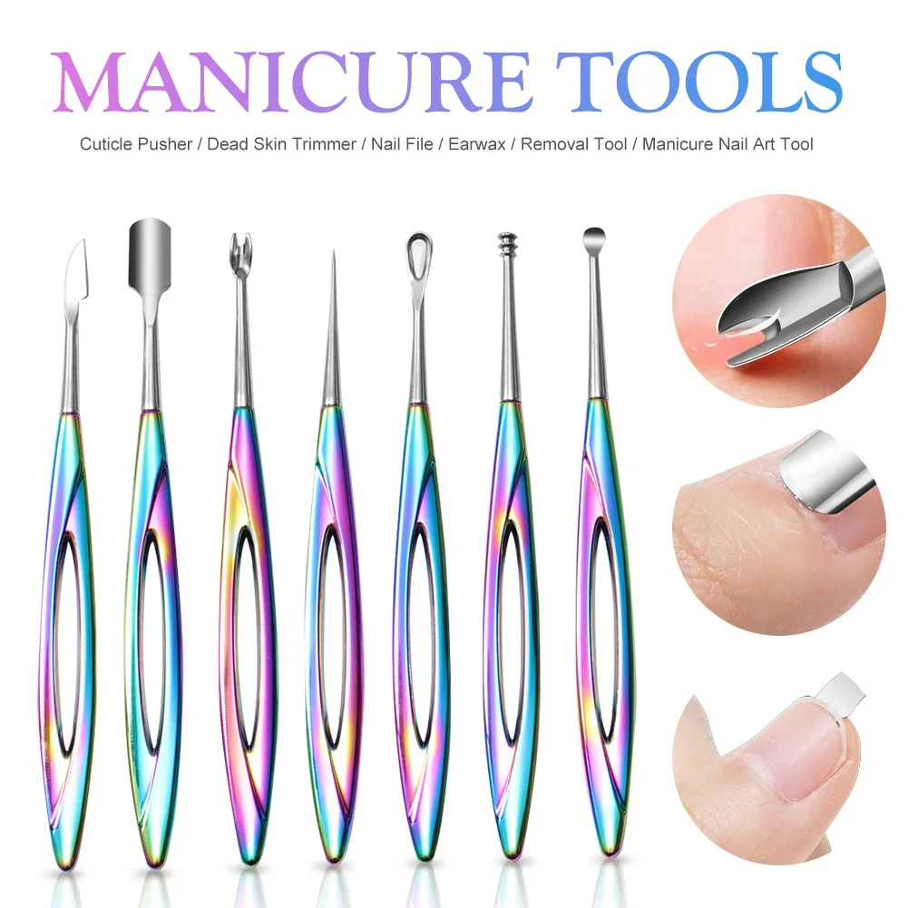 Stainless Steel Cuticle Pusher Dead Cuticle Pusher for Manicure Tools for Nails Art Non-Slip Nail Cuticle Remover Accessories
Stainless Steel Cuticle Pusher Dead Cuticle Pusher for Manicure Tools for Nails Art Non-Slip Nail Cuticle Remover Accessories