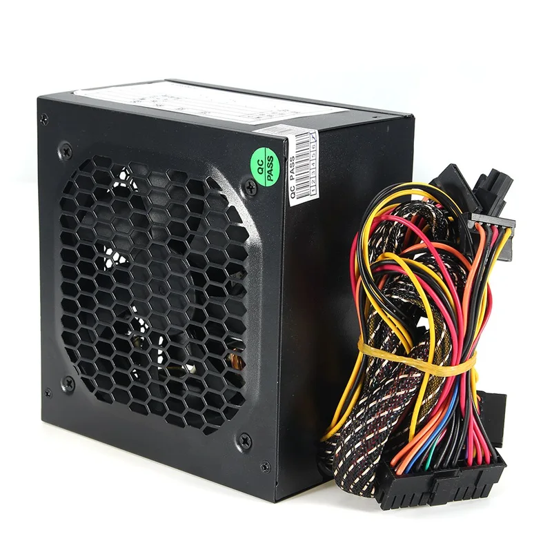 Max 450W Power Supply PSU PFC Silent Fan ATX 24pin 12V PC Computer SATA Gaming PC Power Supply For Intel AMD Computer Black
Max 450W Power Supply PSU PFC Silent Fan ATX 24pin 12V PC Computer SATA Gaming PC Power Supply For Intel AMD Computer Black