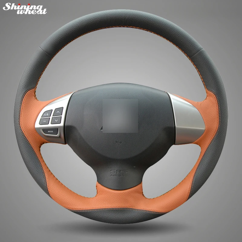 Black Brown Leather Steering Wheel Cover for Mitsubishi Lancer EX 10 Lancer X Outlander ASX Colt Pajero Sport
Black Brown Leather Steering Wheel Cover for Mitsubishi Lancer EX 10 Lancer X Outlander ASX Colt Pajero Sport