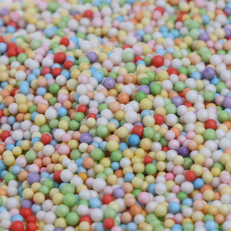 Colorful Styrofoam Mini Foam Ball Small Beads For Slime DIY Art Craft Decoration 
Colorful Styrofoam Mini Foam Ball Small Beads For Slime DIY Art Craft Decoration