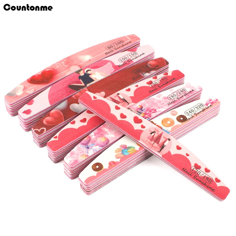 100Pcs Red Sandpaper Manicure Nail File 80/100/120/150/180/240/320 Emery Board Washable Sanding Files Boat Buffer Nail Supply
100Pcs Red Sandpaper Manicure Nail File 80/100/120/150/180/240/320 Emery Board Washable Sanding Files Boat Buffer Nail Supply