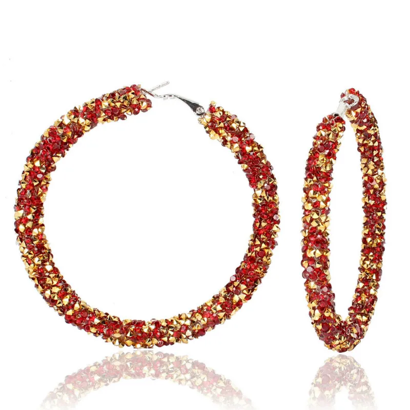 New Fashion Crystal Hoop Earrings Women Alloy Wedding Rhinestone Elegant Aesthetic Earings 2020
New Fashion Crystal Hoop Earrings Women Alloy Wedding Rhinestone Elegant Aesthetic Earings 2020