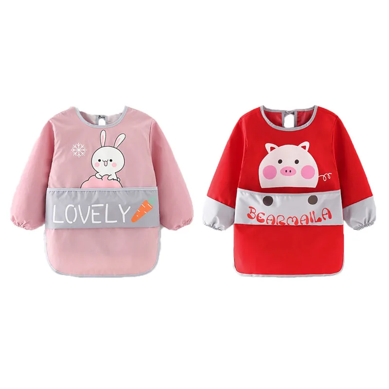 2-piece baby toddler long sleeve scarf waterproof art work clothes feeding bib apron pocket baby boy girl waterproof bib
2-piece baby toddler long sleeve scarf waterproof art work clothes feeding bib apron pocket baby boy girl waterproof bib