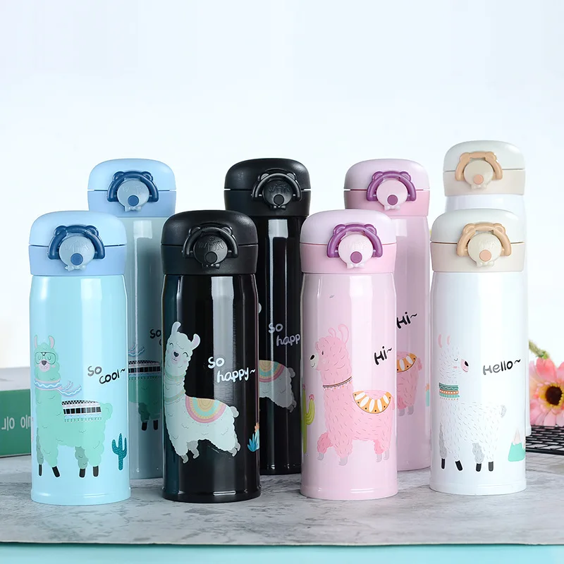 New 350ml/500ml Cartoon Alpaca Stainless Steel Thermos Mug Portable Cute Insulated Bottle Vacuum Flask Tumbler Thermocup
New 350ml/500ml Cartoon Alpaca Stainless Steel Thermos Mug Portable Cute Insulated Bottle Vacuum Flask Tumbler Thermocup