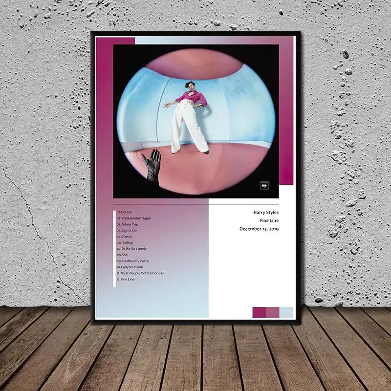 New Arrival Modern Nordic Decor Harry Edward Styles Fine Line Album Cover Poster Canvas Painting Wall Art Pictures Gifts
New Arrival Modern Nordic Decor Harry Edward Styles Fine Line Album Cover Poster Canvas Painting Wall Art Pictures Gifts