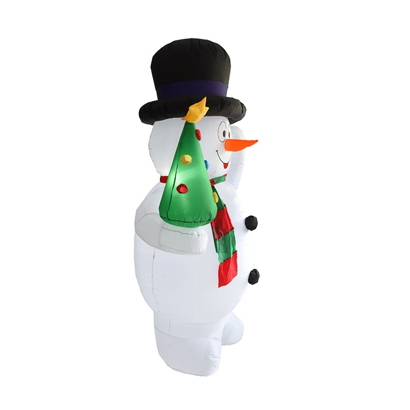 7.9 Ft Christmas Inflatables Snowman Holding Christmas Tree with LED Lights Christmas Outdoor Yard Decoration EU Plug
7.9 Ft Christmas Inflatables Snowman Holding Christmas Tree with LED Lights Christmas Outdoor Yard Decoration EU Plug