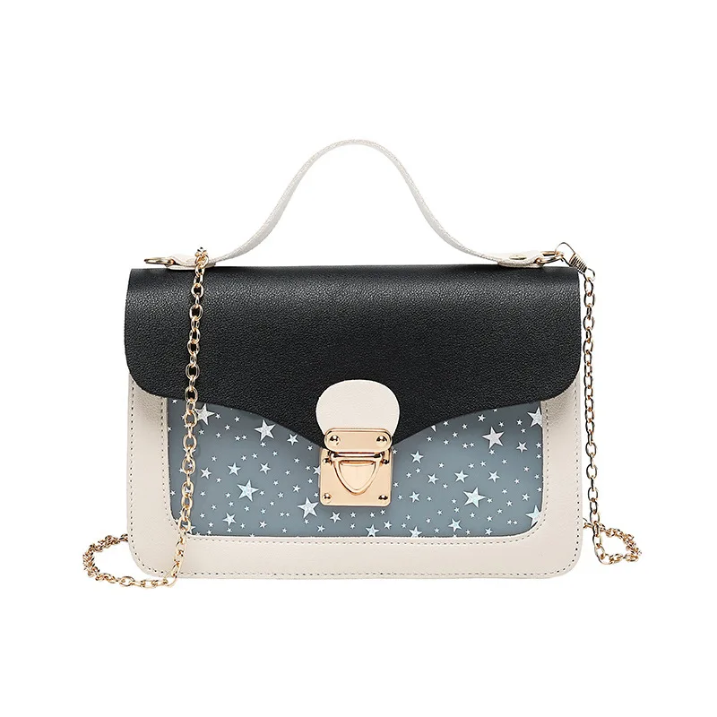 Fashion Trendy Small Bag Korean Style New Transparent Women's Bag Shoulder Casual Lock Small Patched Girl's Square Bag Flap
Fashion Trendy Small Bag Korean Style New Transparent Women's Bag Shoulder Casual Lock Small Patched Girl's Square Bag Flap