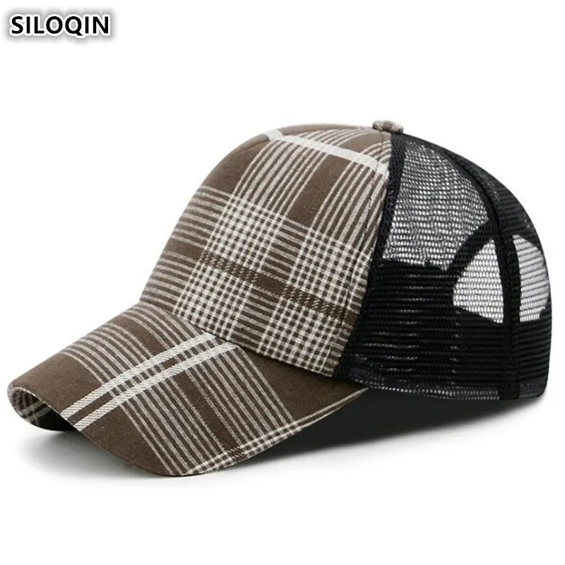 SILOQIN Adjustable Size Couple Hat Summer Breathable Mesh Cap Youth Women Ventilated Baseball Cap 2020 New Men's Sports Caps
SILOQIN Adjustable Size Couple Hat Summer Breathable Mesh Cap Youth Women Ventilated Baseball Cap 2020 New Men's Sports Caps