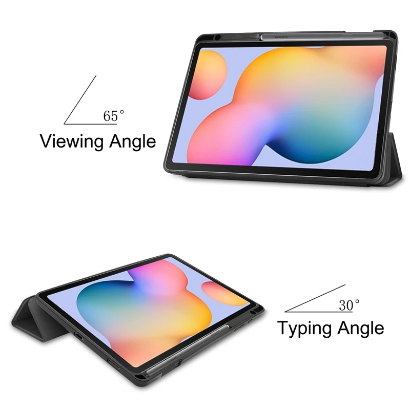 2020 New Galaxy Tab S6 Lite Case with Pen Holder Tri-Fold Case Cover Compatible Samsung Galaxy Tab S6 Lite 10.4 Inch with Film
2020 New Galaxy Tab S6 Lite Case with Pen Holder Tri-Fold Case Cover Compatible Samsung Galaxy Tab S6 Lite 10.4 Inch with Film