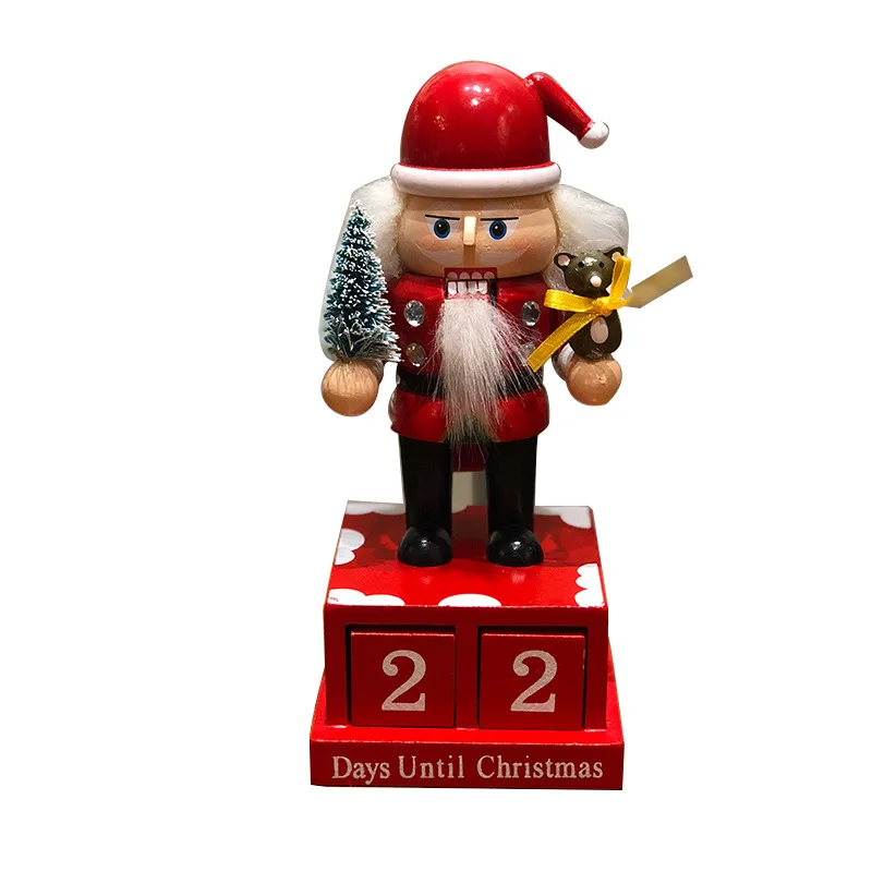 1Pcs Cartoon Wooden Christmas Theme Style DAYS UNTIL CHRISTMAS Festival Countdown Crafts Vibrant Santa Claus Snowman Figurines 
1Pcs Cartoon Wooden Christmas Theme Style DAYS UNTIL CHRISTMAS Festival Countdown Crafts Vibrant Santa Claus Snowman Figurines