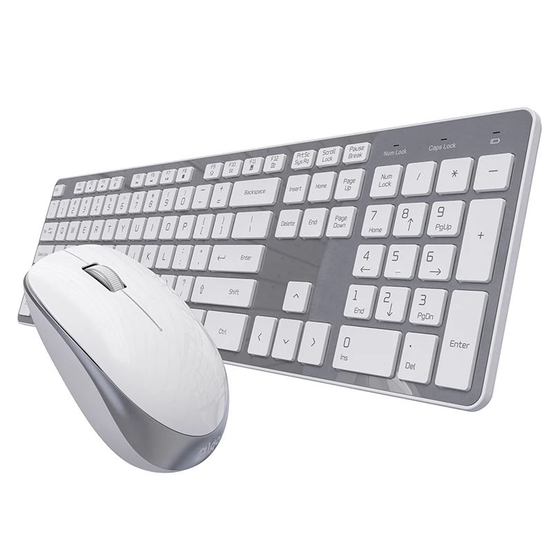 AIGO V5002.4G Wireless Keyboard Mouse Suit Silent 1000 1500 2000 DPI Protective Cover battery PC Mylar Office Home Game Computer
AIGO V5002.4G Wireless Keyboard Mouse Suit Silent 1000 1500 2000 DPI Protective Cover battery PC Mylar Office Home Game Computer