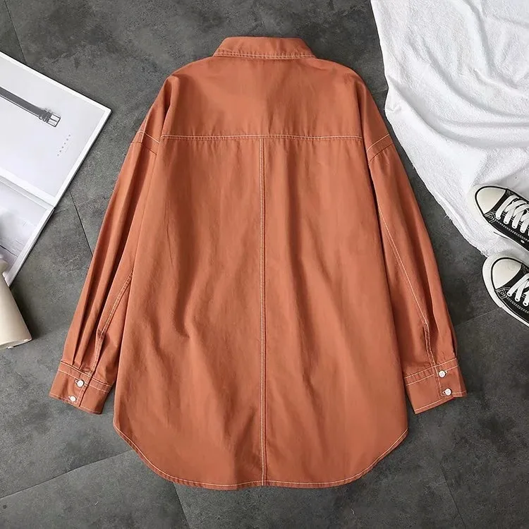 2021 Spring New Mori Girl Japanese Lolita Princess Pockets Long Sleeve Casual Shirts Plus Size Women's Blosue Top
2021 Spring New Mori Girl Japanese Lolita Princess Pockets Long Sleeve Casual Shirts Plus Size Women's Blosue Top