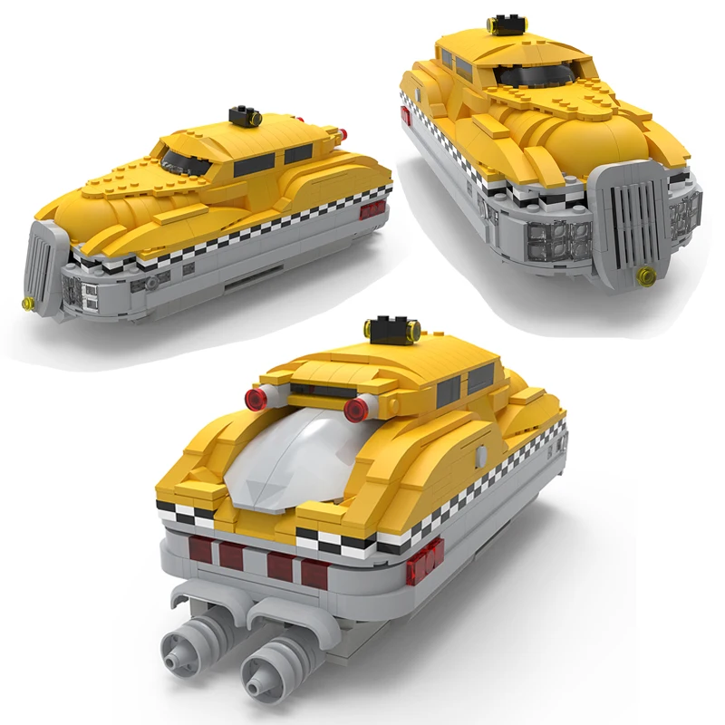 Fifth Element Korben's Future Taxi Building Blocks High-Tech Yellow Taxi Racing Car Model Bricks Toy for Children Birthday Gifts
Fifth Element Korben's Future Taxi Building Blocks High-Tech Yellow Taxi Racing Car Model Bricks Toy for Children Birthday Gifts