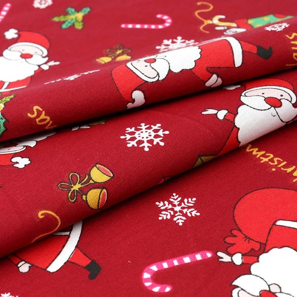 40*50cm Cotton Fabric Christmas Series Cotton Fabric Crafts DIY Decoration Festival Decorating Home Decor Patchwork
40*50cm Cotton Fabric Christmas Series Cotton Fabric Crafts DIY Decoration Festival Decorating Home Decor Patchwork