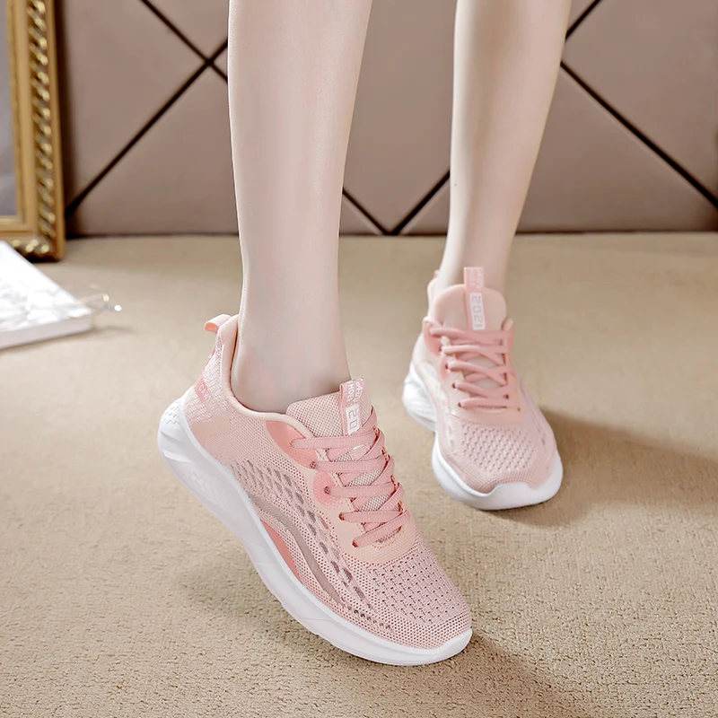 Women Breathable Sneakers New Autumn Color Matching Mesh Lace Up Ladies Casual Shoes Outdoor Flat Vulcanized Shoes
Women Breathable Sneakers New Autumn Color Matching Mesh Lace Up Ladies Casual Shoes Outdoor Flat Vulcanized Shoes