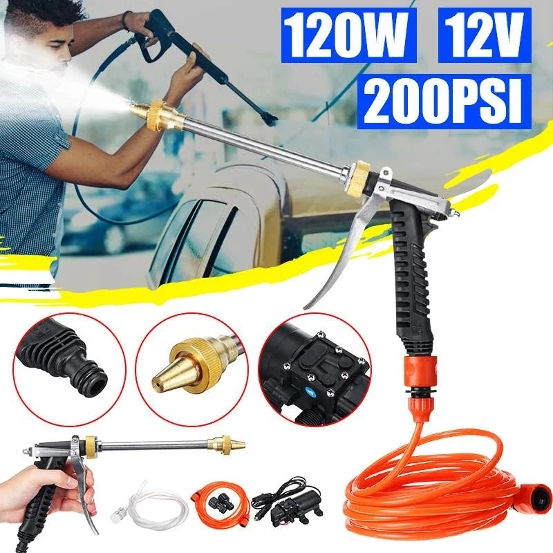Car Wash 12V High Pressure Car Washer Portable Spray Cleaner Watering Intelligent Pump Cleaning Kit Sprayer+Water Pump
Car Wash 12V High Pressure Car Washer Portable Spray Cleaner Watering Intelligent Pump Cleaning Kit Sprayer+Water Pump