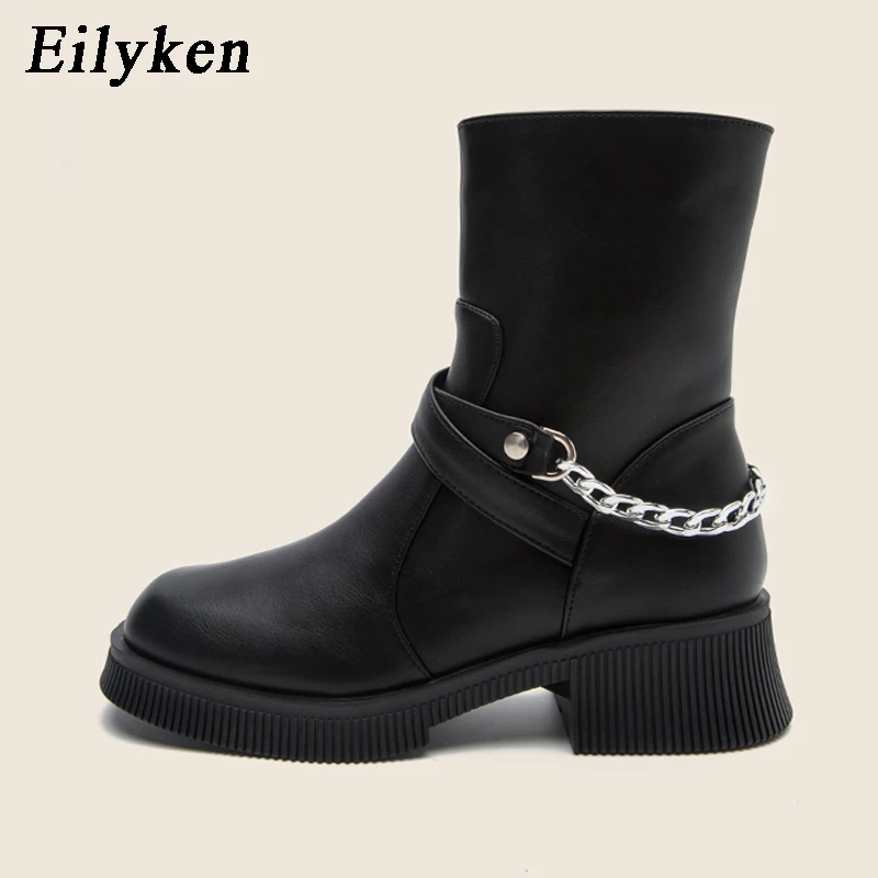 Eilyken/Размеры 35-40; Женские ботильоны с цепочкой; Модная зимняя теплая обувь на платформе для женщин; Женская обувь; Новинка 2022 года
Eilyken/Размеры 35-40; Женские ботильоны с цепочкой; Модная зимняя теплая обувь на платформе для женщин; Женская обувь; Новинка 2022 года