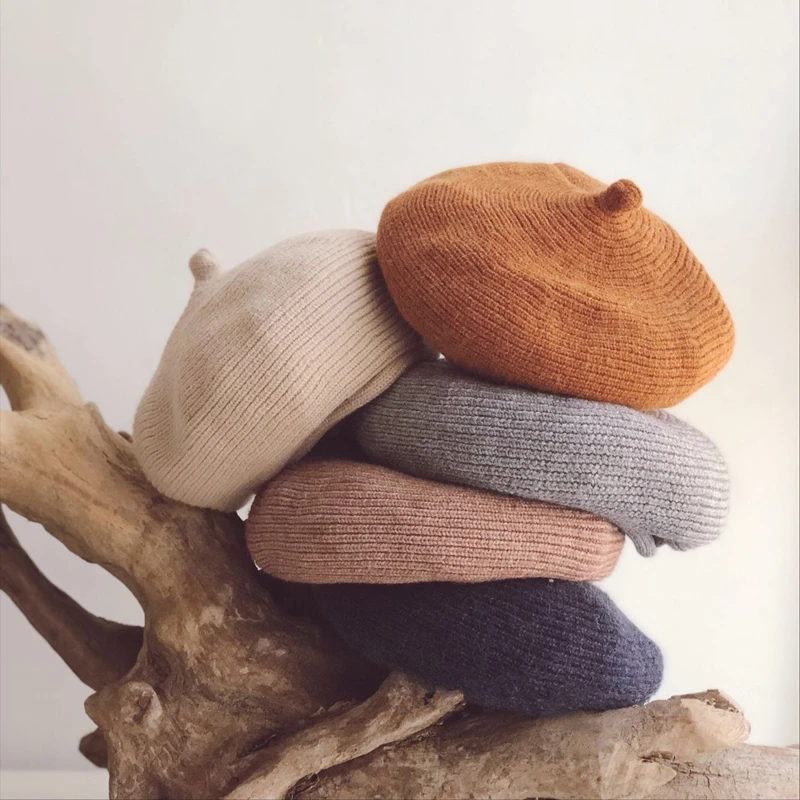 Korean Style Autumn Winter Pure Color Children Knitted Beret Hat Baby Boys Girls Caps Warm Wool Hat Kids Hat Infant Hats
Korean Style Autumn Winter Pure Color Children Knitted Beret Hat Baby Boys Girls Caps Warm Wool Hat Kids Hat Infant Hats