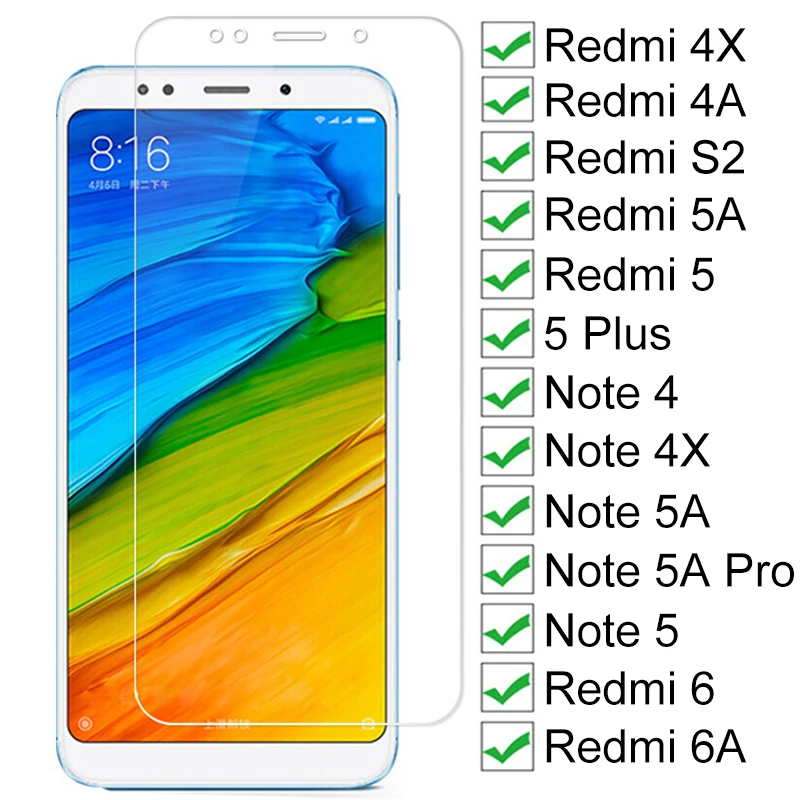 Закаленное стекло 9H для Xiaomi Redmi 5 Plus 5 5A S2 4A 4X 6 6A, Защитное стекло для экрана Note 4 4X 5 5A 6 Pro, защитное стекло
Закаленное стекло 9H для Xiaomi Redmi 5 Plus 5 5A S2 4A 4X 6 6A, Защитное стекло для экрана Note 4 4X 5 5A 6 Pro, защитное стекло