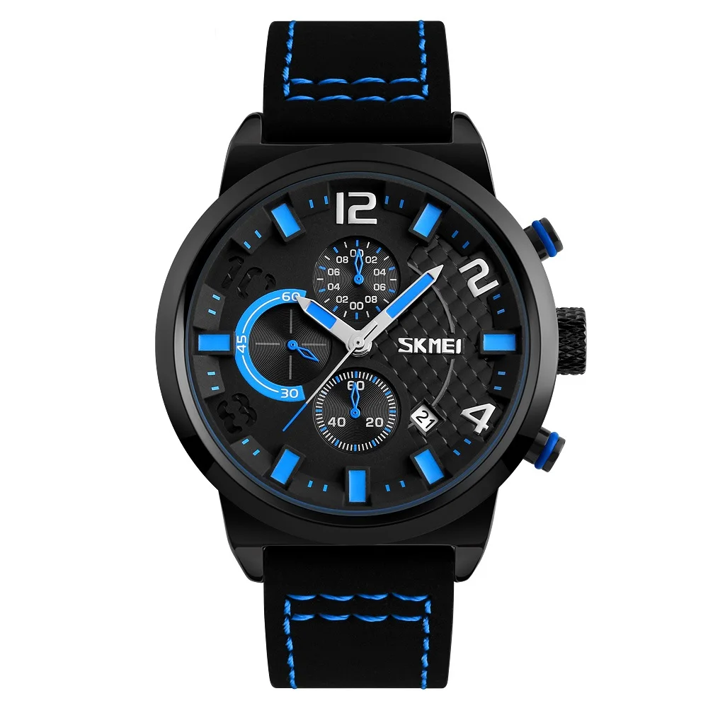 New Design Men's Large Dial Watch From China Silicone Belt Stopwatch Date Sports Style 2020 Water Resistant Watch
New Design Men's Large Dial Watch From China Silicone Belt Stopwatch Date Sports Style 2020 Water Resistant Watch