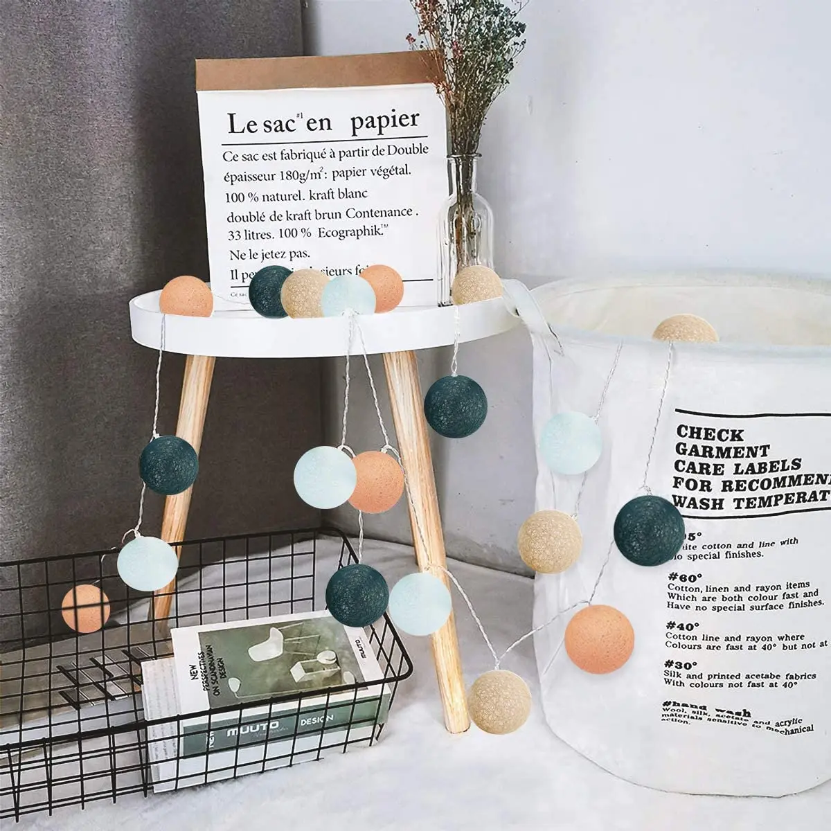 LED Fairy Garland String Lights 6cm Cotton Ball Battery/USB Outdoor Wedding Party Christmas Decoration Xmas New Year Ornaments 
LED Fairy Garland String Lights 6cm Cotton Ball Battery/USB Outdoor Wedding Party Christmas Decoration Xmas New Year Ornaments