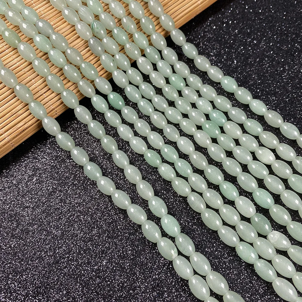 Natural Stone Beads Rice Shape Crazy Agates/Amethysts Bead for Jewelry Making DIY Women Man Fine Necklace Bracelet
Natural Stone Beads Rice Shape Crazy Agates/Amethysts Bead for Jewelry Making DIY Women Man Fine Necklace Bracelet