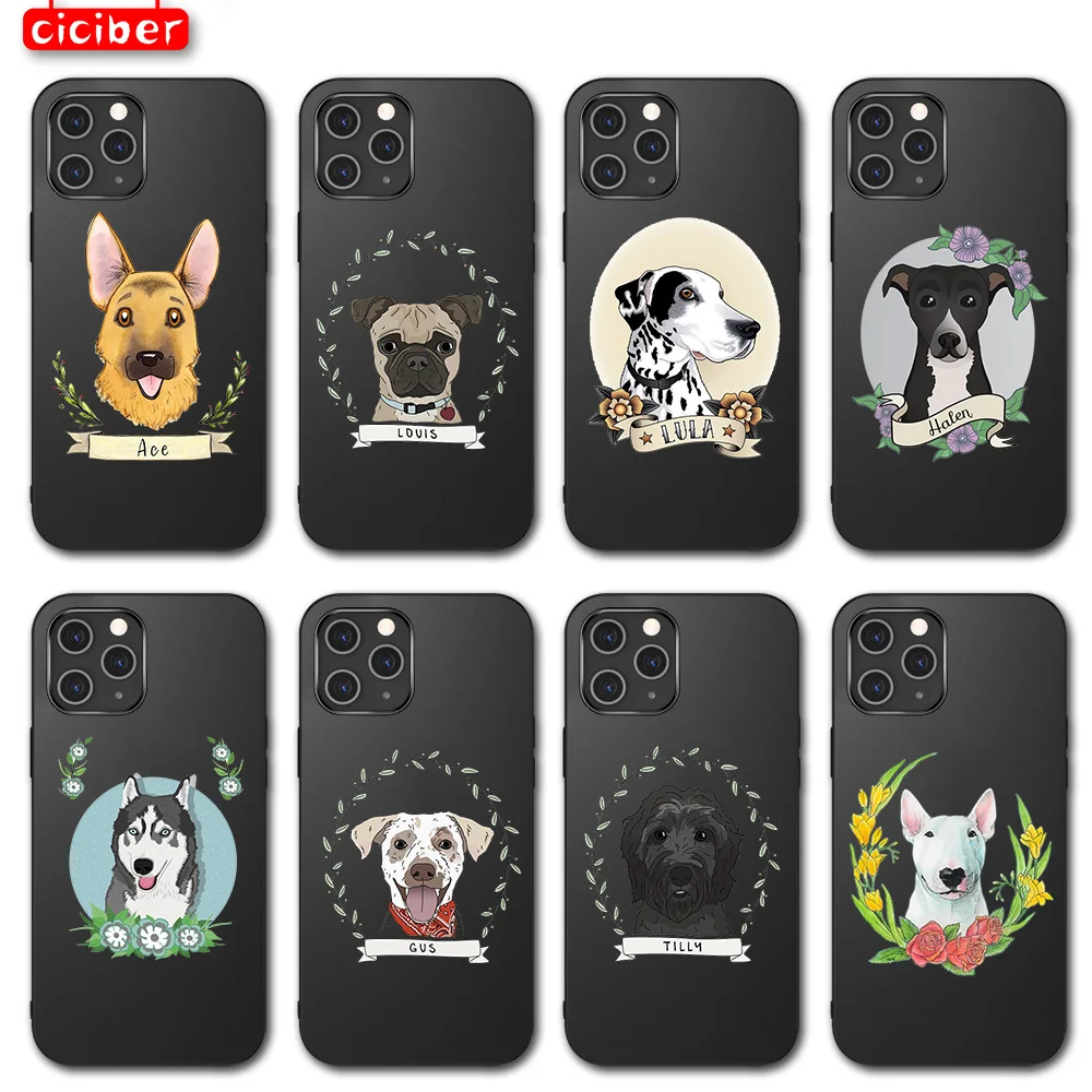 Cute Dog Stripe Printed Phone Case for IPhone 13 12 11 Pro Max Mini 7 8 6 6S Plus X XR XS MAX 5S SE Soft TPU Case Black Fundas
Cute Dog Stripe Printed Phone Case for IPhone 13 12 11 Pro Max Mini 7 8 6 6S Plus X XR XS MAX 5S SE Soft TPU Case Black Fundas