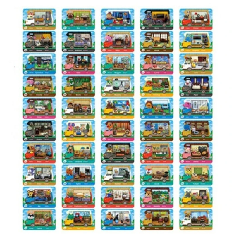 450Pcs Full Set NFC For Animal Croxxing Card Work NS Switch Ntag215 Game Card Series 1 2 3 4
450Pcs Full Set NFC For Animal Croxxing Card Work NS Switch Ntag215 Game Card Series 1 2 3 4