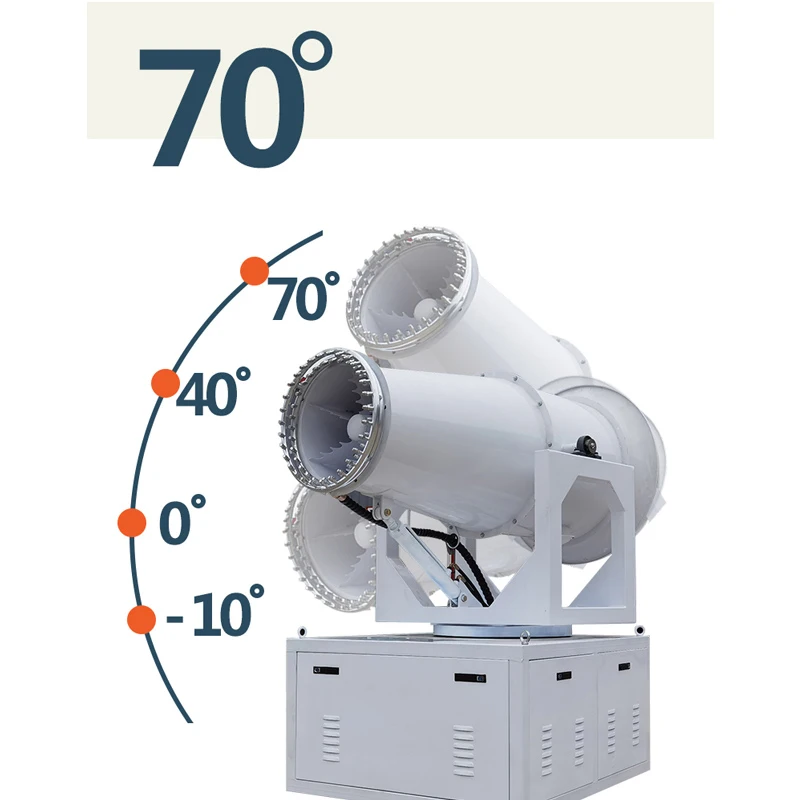 30m construction site dust removal automatic fog gun environmental protection equipment greening atomization machine
30m construction site dust removal automatic fog gun environmental protection equipment greening atomization machine