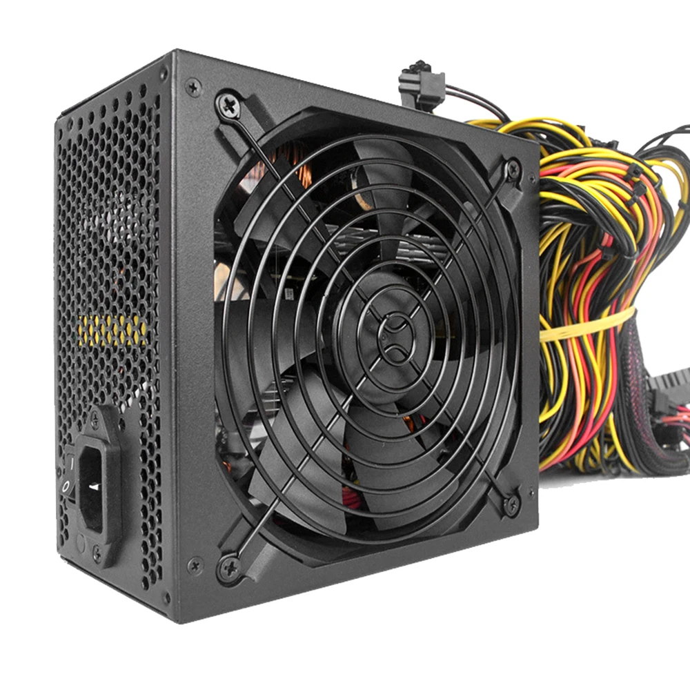 1800W Rated Miner Power Supply 96% High Efficiency AC 180-260V ATX Miner Power Supply Supports 8 CPU Cards Up To 2000W
1800W Rated Miner Power Supply 96% High Efficiency AC 180-260V ATX Miner Power Supply Supports 8 CPU Cards Up To 2000W