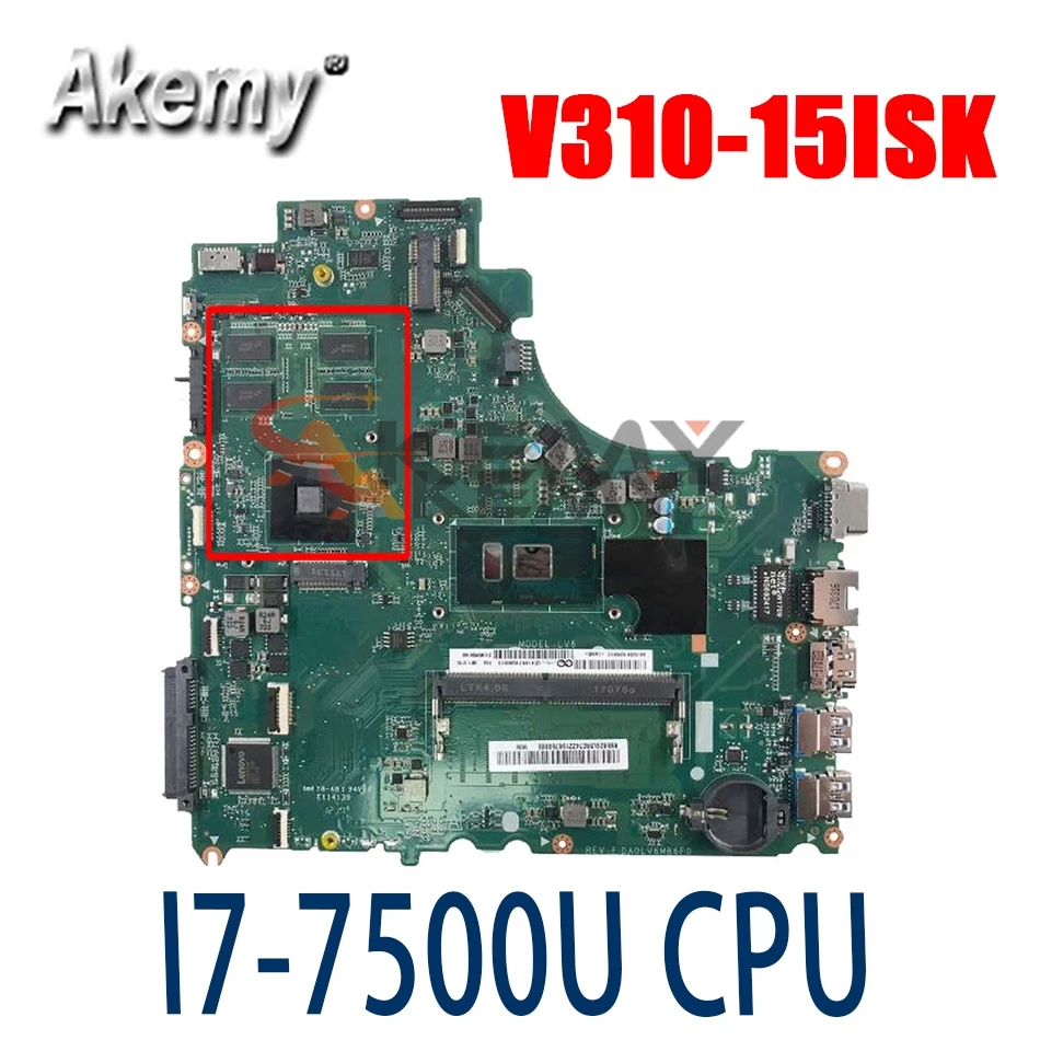 Высокое качество 5B20M31659 для Lenovo Ideapad V310-15ISK Материнская плата ноутбука DA0LV6MB6F0 SR2ZV I7-7500U 100% тестирование
Высокое качество 5B20M31659 для Lenovo Ideapad V310-15ISK Материнская плата ноутбука DA0LV6MB6F0 SR2ZV I7-7500U 100% тестирование