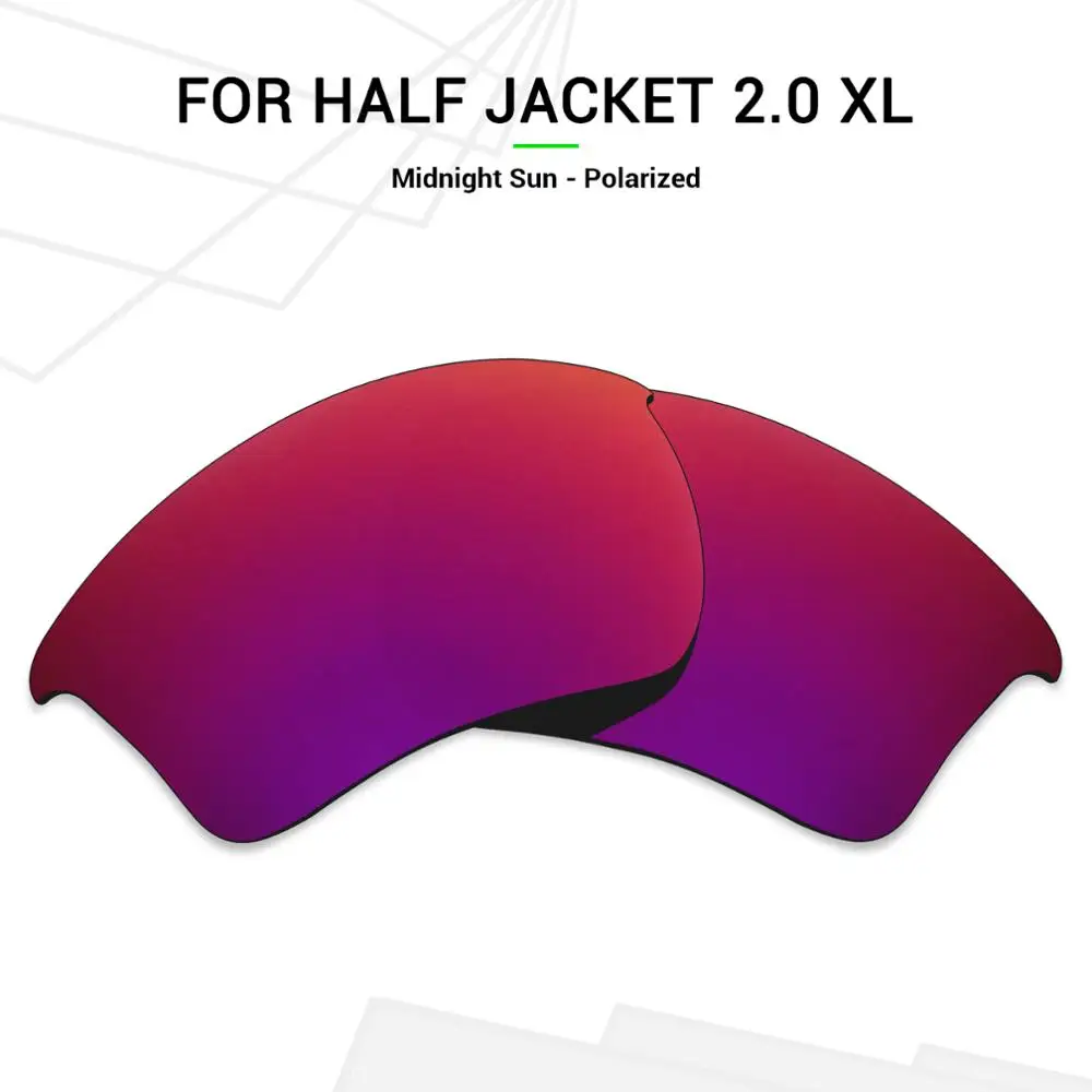 Mryok POLARIZED Sunglasses Replacement Lenses Compatible With Oakley Half Jacket 2.0 XL Sunglasses - Midnight Sun
Mryok POLARIZED Sunglasses Replacement Lenses Compatible With Oakley Half Jacket 2.0 XL Sunglasses - Midnight Sun