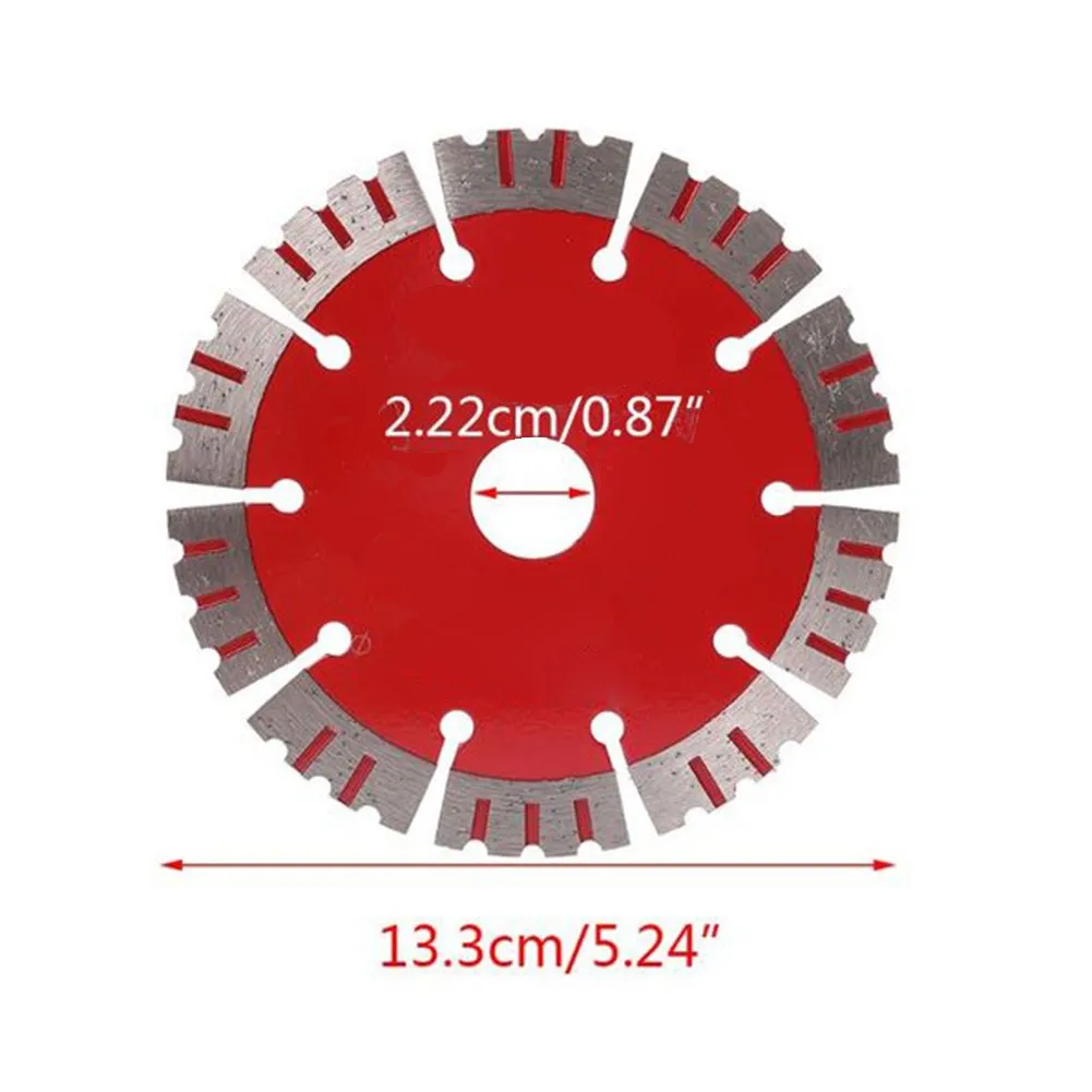 125mm/133mm/156*22.23mm Diamond Saw Blade Wheel Dry Wet Cutting Disc For Marble Concrete Porcelain Tile Granite Quartz Stone
125mm/133mm/156*22.23mm Diamond Saw Blade Wheel Dry Wet Cutting Disc For Marble Concrete Porcelain Tile Granite Quartz Stone