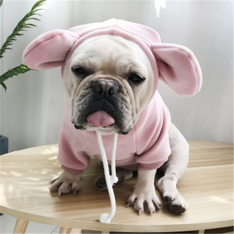 dog clothes2019 warm winter small french bulldog christmas jackets coats big ear Hooded Drawstring design size S doudoune chien
dog clothes2019 warm winter small french bulldog christmas jackets coats big ear Hooded Drawstring design size S doudoune chien