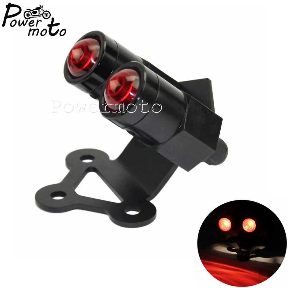 CNC Aluminum Black Motorcycle Tail Brake Stop Light License Plate Lamp Bracket for Harley Cafe Racer Whisky Dual Twin Taillight
CNC Aluminum Black Motorcycle Tail Brake Stop Light License Plate Lamp Bracket for Harley Cafe Racer Whisky Dual Twin Taillight