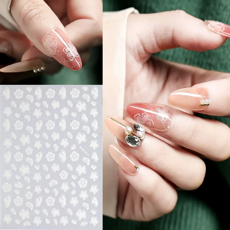 2020 Hot DIY 3D Nail Art Sticker Adhesive Sticker Decals Tool White Flowers Nail Art Tattoo Decoration Wholesale Z0298
2020 Hot DIY 3D Nail Art Sticker Adhesive Sticker Decals Tool White Flowers Nail Art Tattoo Decoration Wholesale Z0298