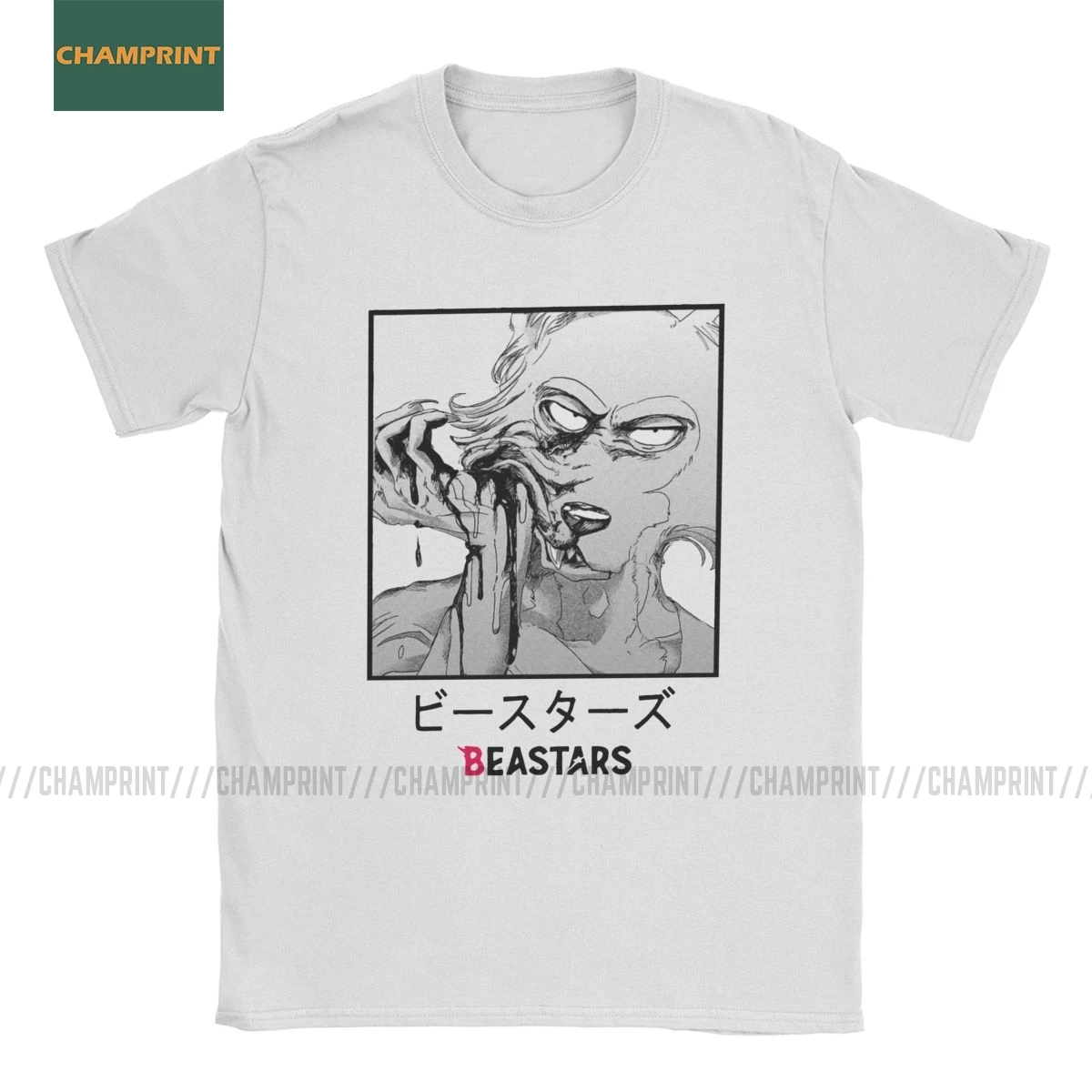 Beastars T-Shirt Men Animal Wolf Anime Furry Manga Vintage 100% Cotton Tees Round Neck Short Sleeve T Shirts Big Size Clothes
Beastars T-Shirt Men Animal Wolf Anime Furry Manga Vintage 100% Cotton Tees Round Neck Short Sleeve T Shirts Big Size Clothes