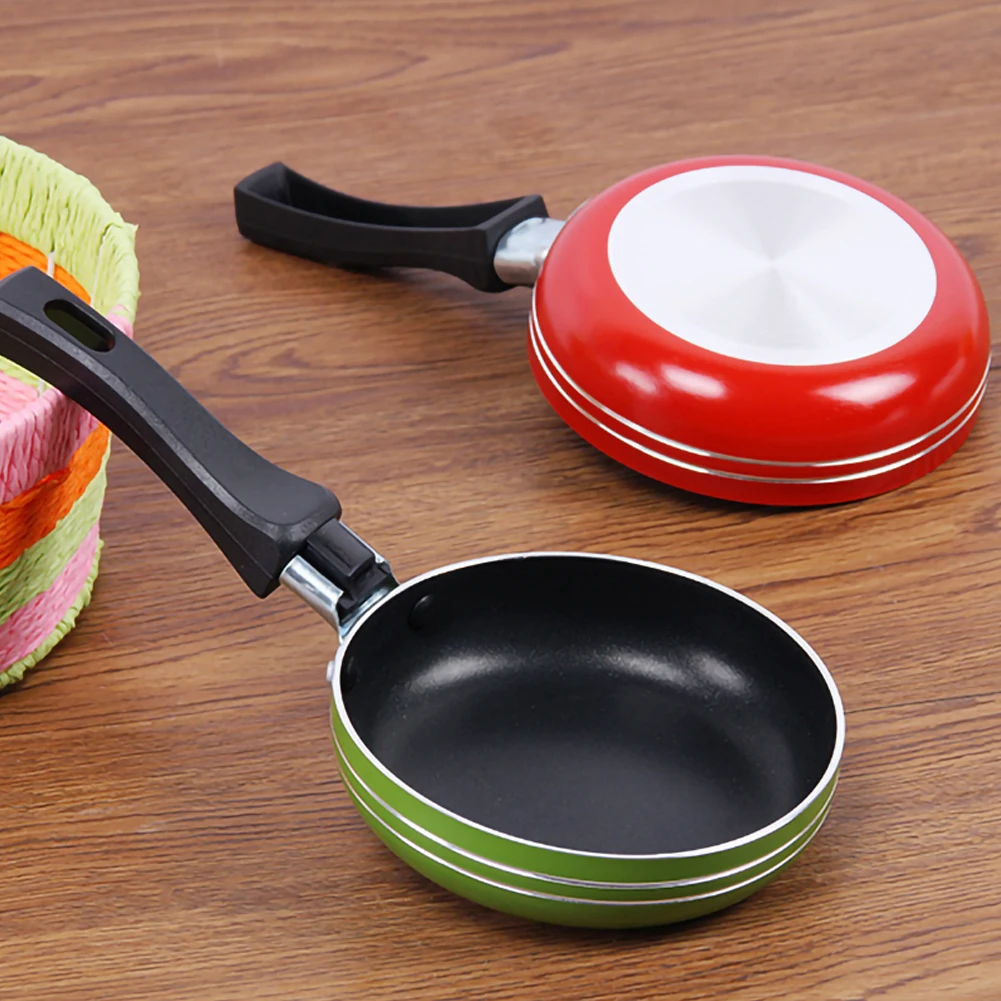 1PC Mini Fried Eggs Saucepan Small Frying Pan Flat Non-stick Cookware Roasting Pans Kitchen Cookware Random Color
1PC Mini Fried Eggs Saucepan Small Frying Pan Flat Non-stick Cookware Roasting Pans Kitchen Cookware Random Color