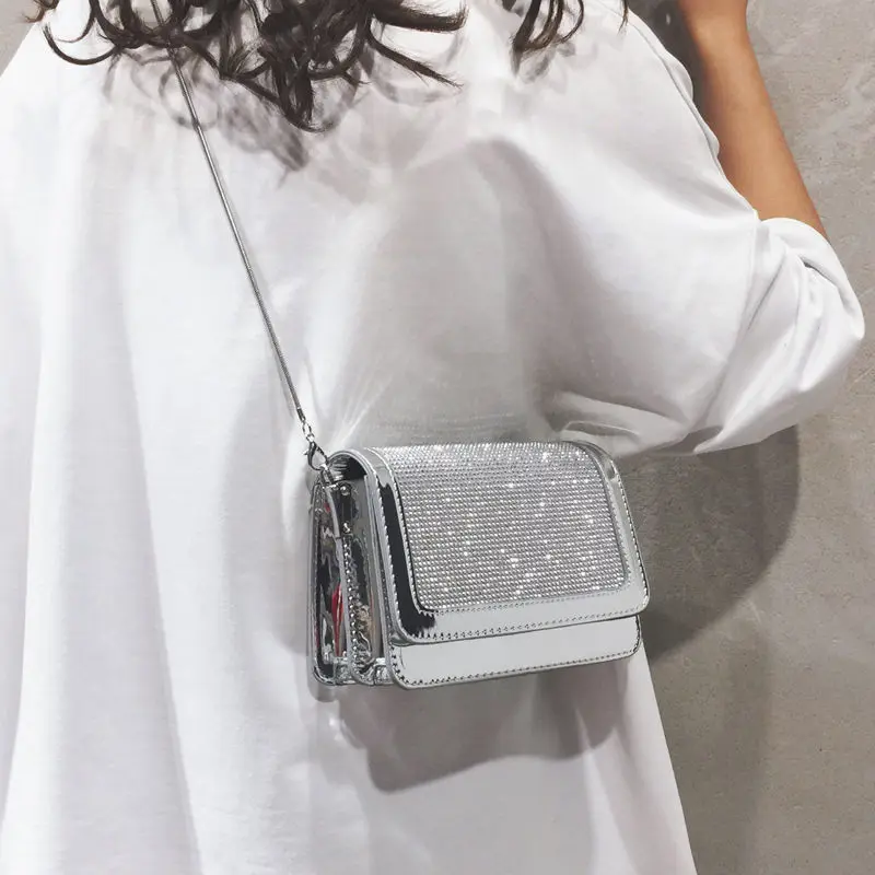Ladies Designer Diamond Shoulder Bag New High End Crossbody Small Square Bag Chain Bag Cellphone Bag Travel Bag for Women
Ladies Designer Diamond Shoulder Bag New High End Crossbody Small Square Bag Chain Bag Cellphone Bag Travel Bag for Women